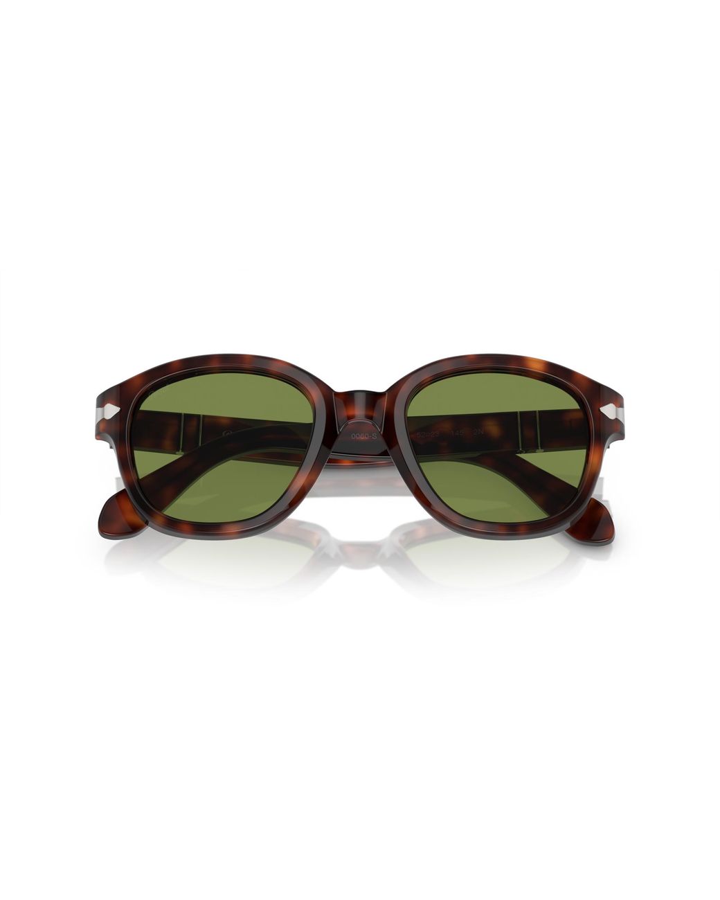 Persol Green Po0060S 24/4E Sunglasses Acetate Pantos Normal