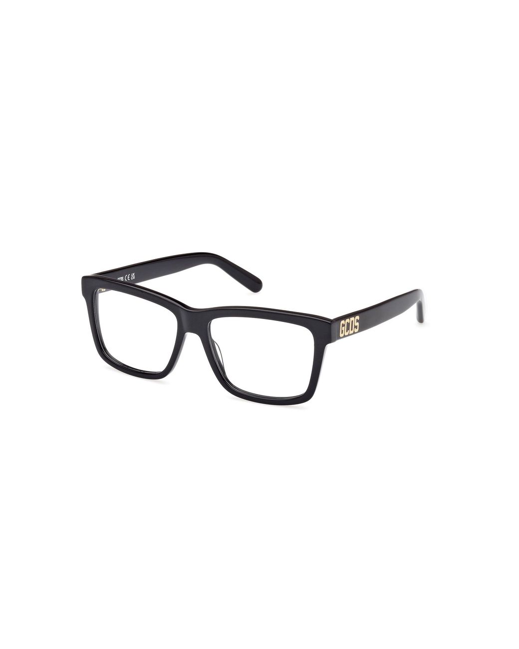 Gcds Black Gd5020 001 Optical Frames Acetate Squared Normal