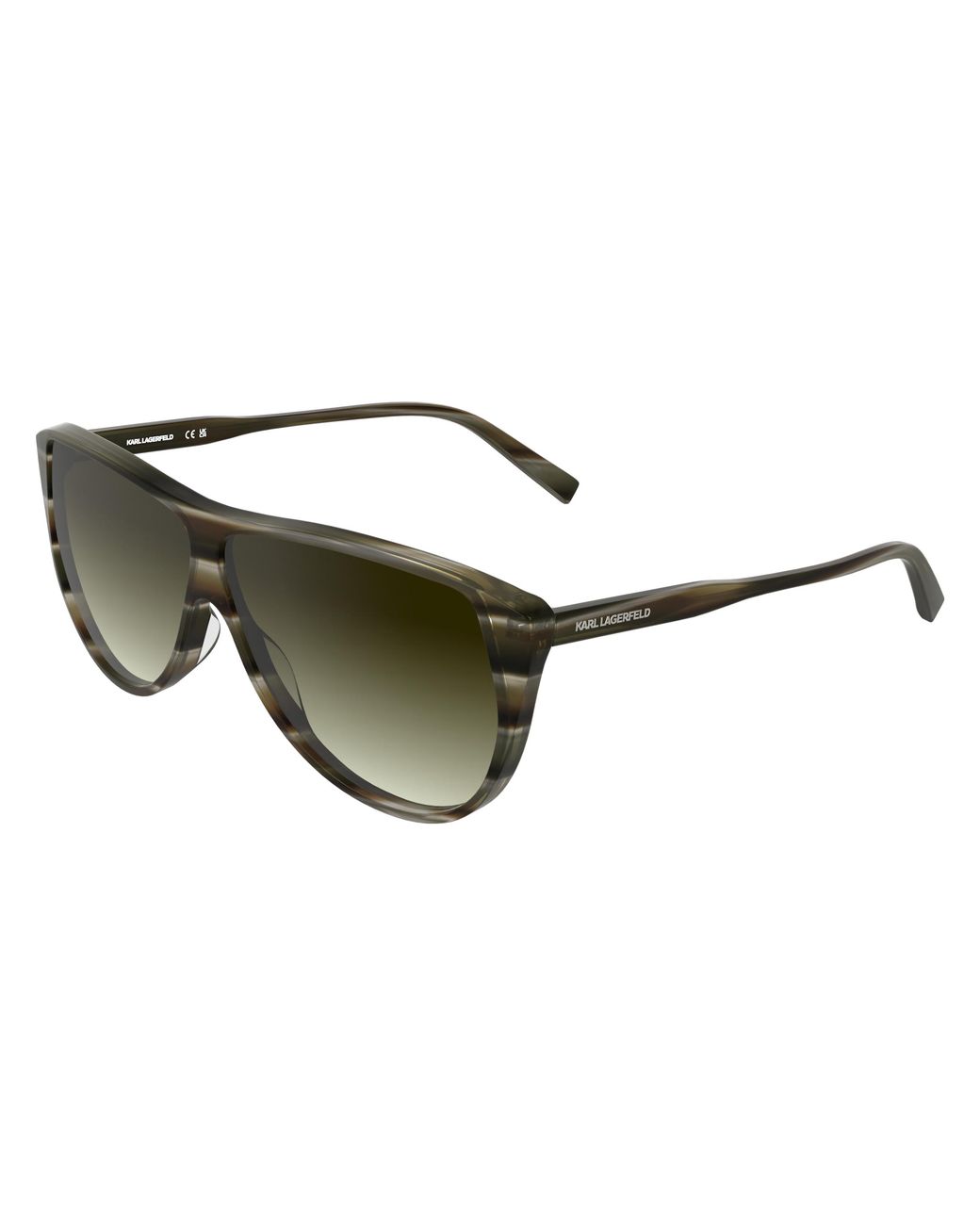 Karl Lagerfeld Black Kl6227S 261 Sunglasses Acetate Pilot Normal
