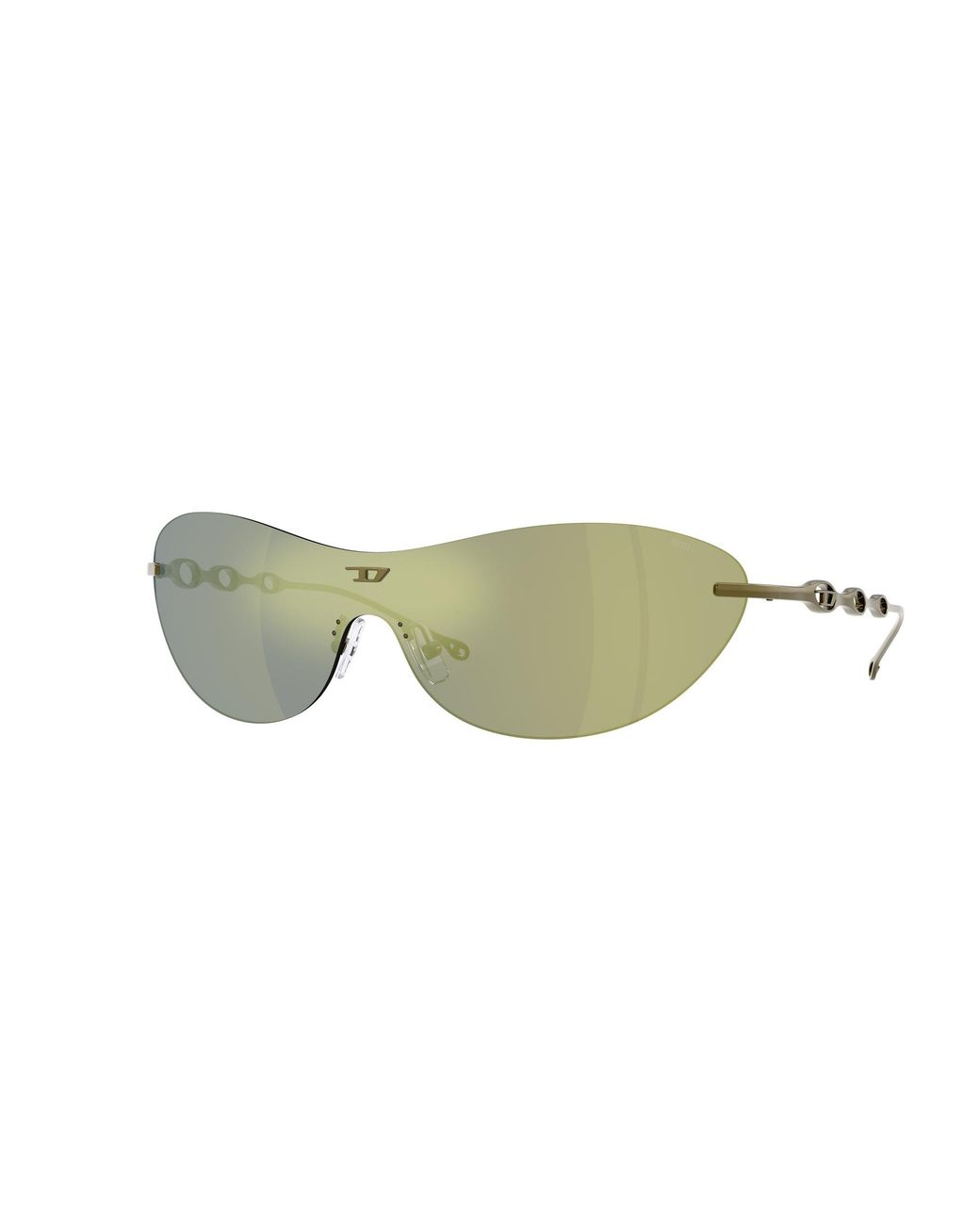DIESEL Black Dl1006 114/J2 Sunglasses Metal Round Normal