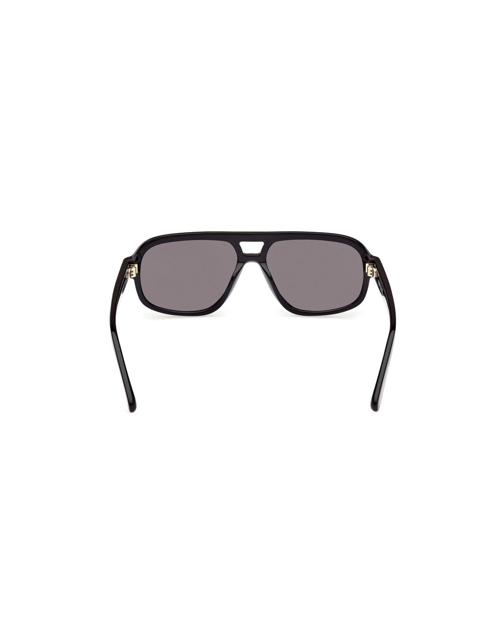 Gcds Black Gd0046 01A Sunglasses Acetate Smoke Pilot Normal