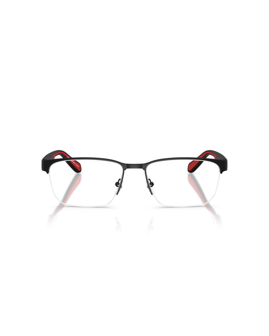 Emporio Armani Black Ea1162 3085 Optical Frames Metal Geometric Normal for men