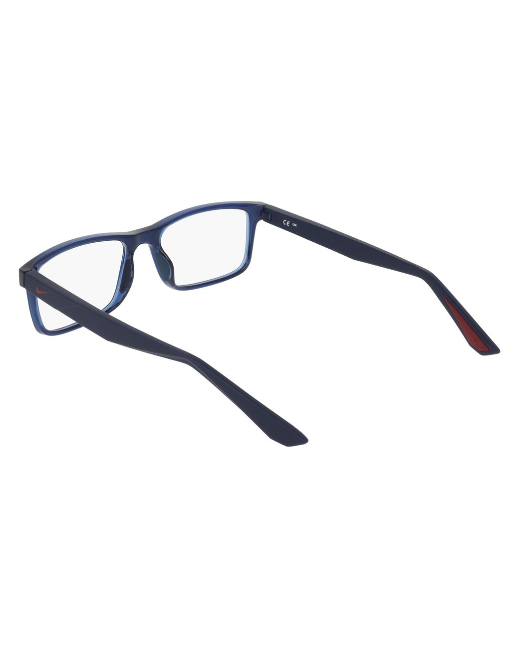 Nike Black 7416 410 Optical Frames Bio-Injected Squared Normal for men