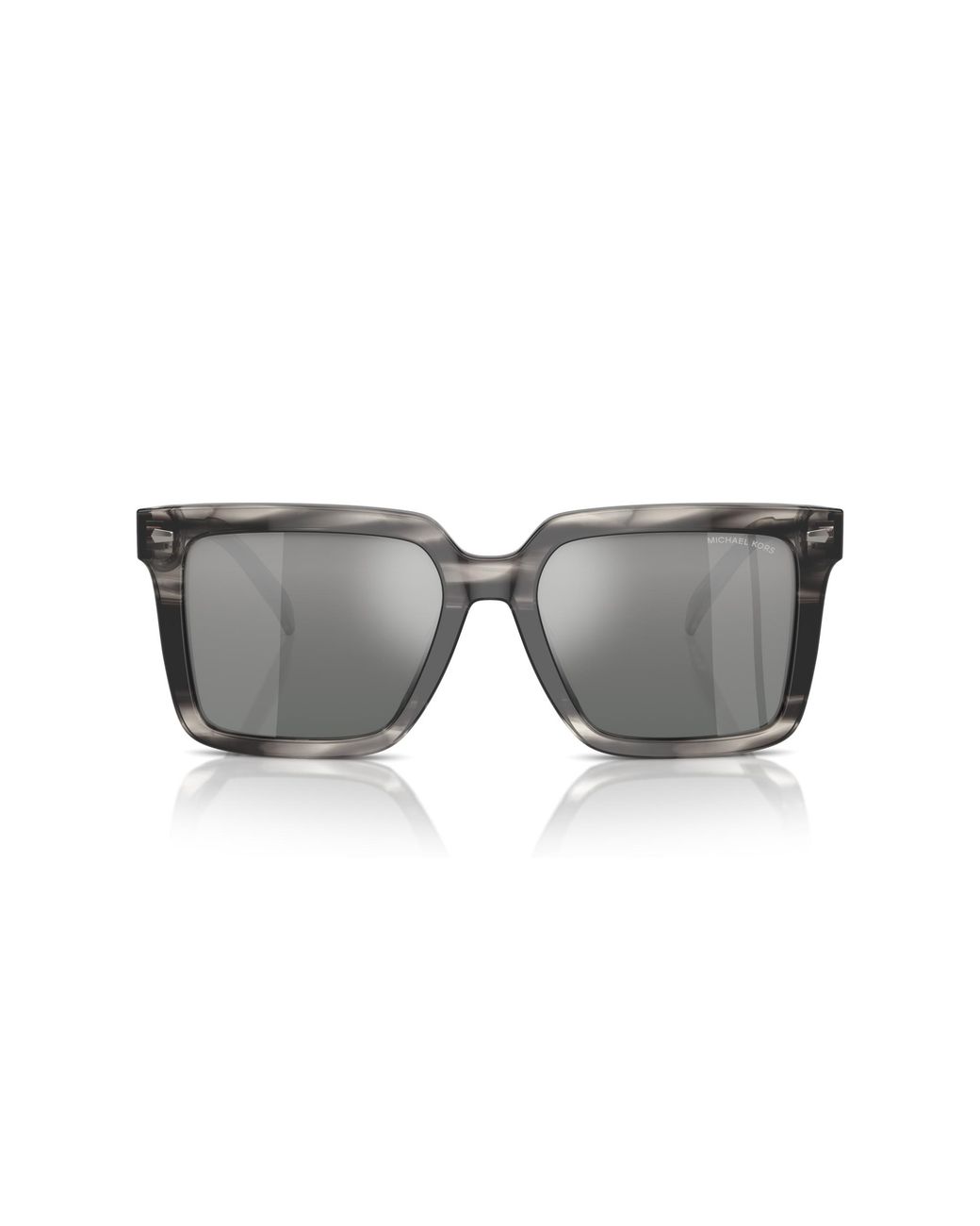 Michael Kors Black Mk2217U Abruzzo 396688 Sunglasses Acetate Squared Normal Mirror for men