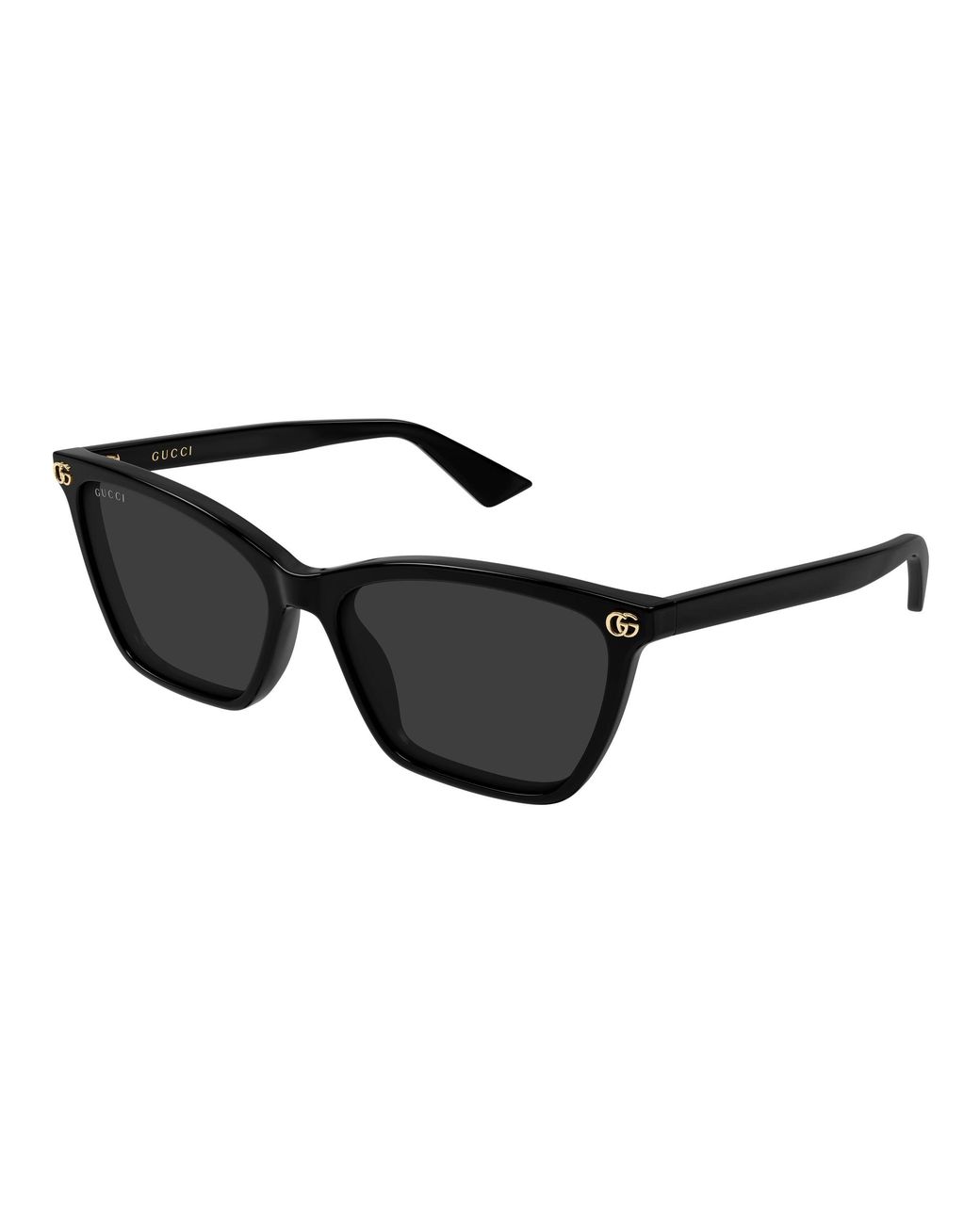 Gucci Black Gg2111S 001 Sunglasses Acetate Cat Eye