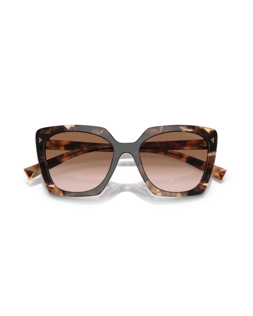 Prada Black Pr 23Zs 07R0A6 Sunglasses Acetate Squared Normal Shaded