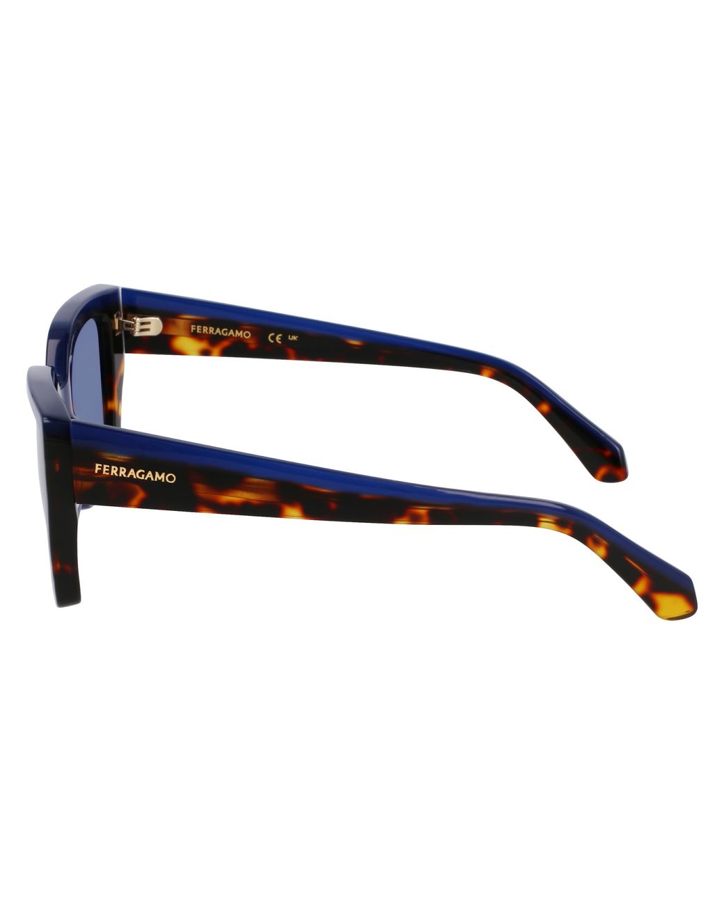 Ferragamo Black Sf2035S 424 Sunglasses Acetate Butterfly Normal