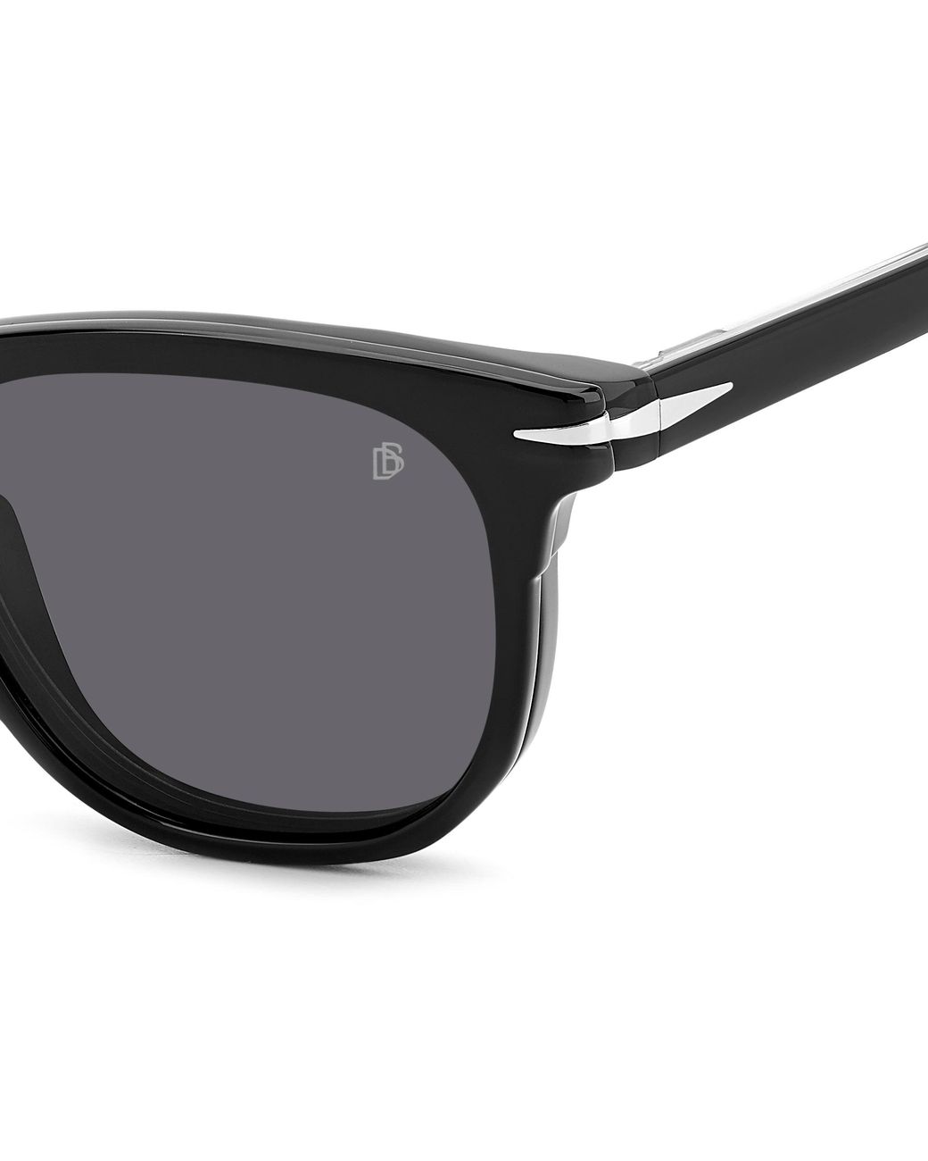 David Beckham Black Db 7120/Cs 807/M9 Sunglasses Acetate Squared Polarized for men
