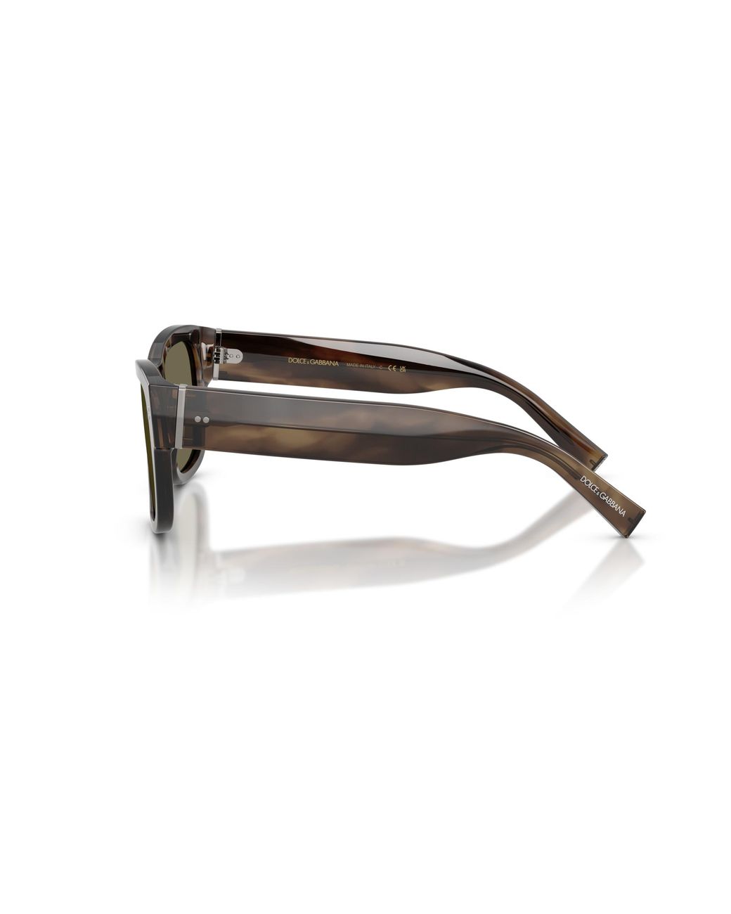 Dolce & Gabbana Black Dg4338 3200/3 Sunglasses Acetate Squared Normal for men