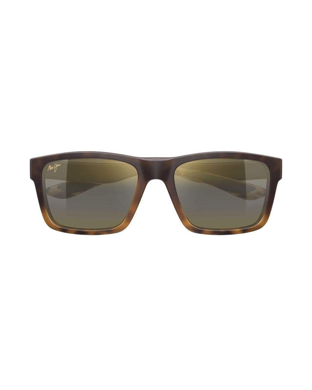 Maui Jim Black Mj0897S 004 Occhiali Da Sole Iniettato Bronzo Squadrata