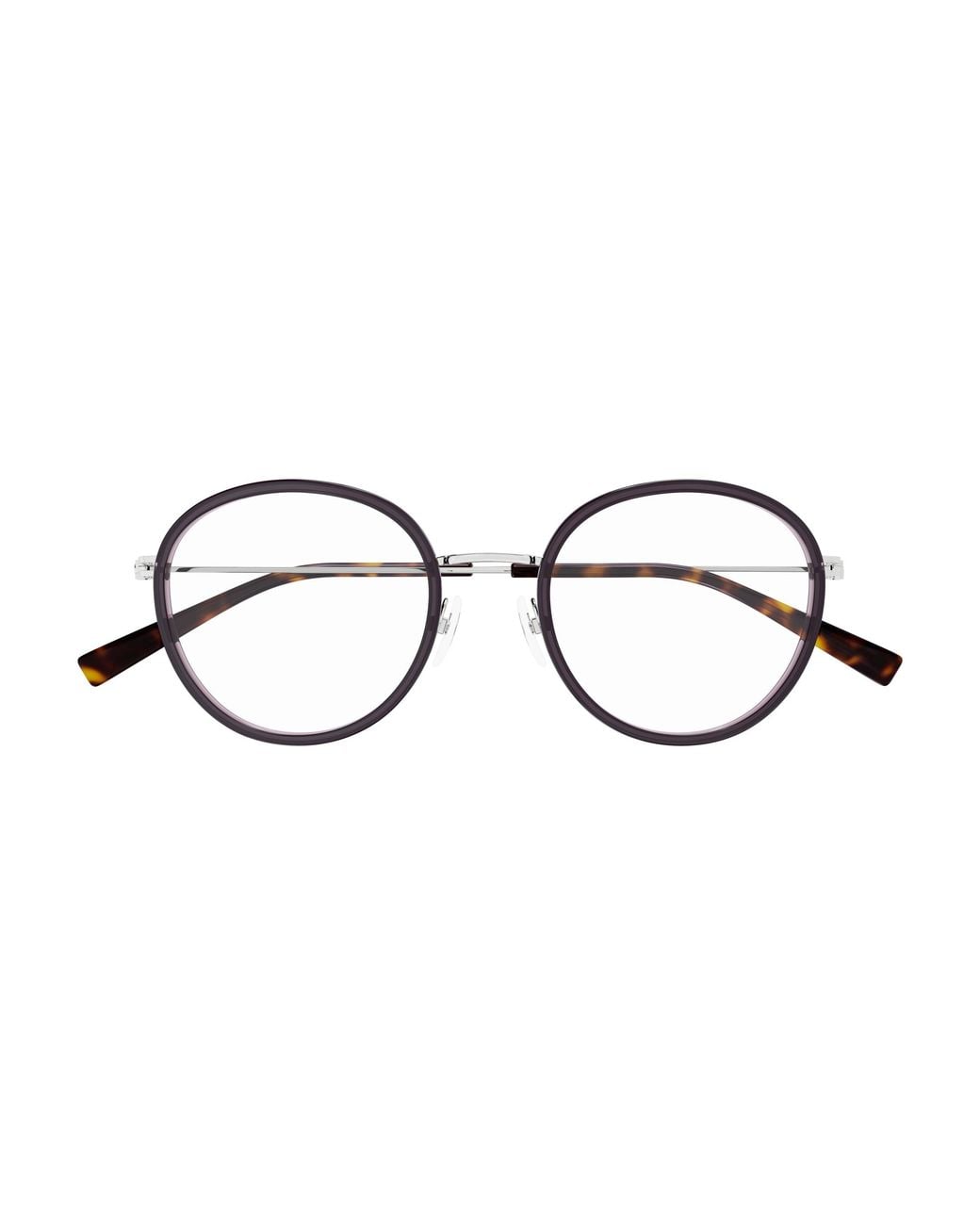 Gucci Black Gg1851Oa 007 Optical Frames Injected Transparent Round