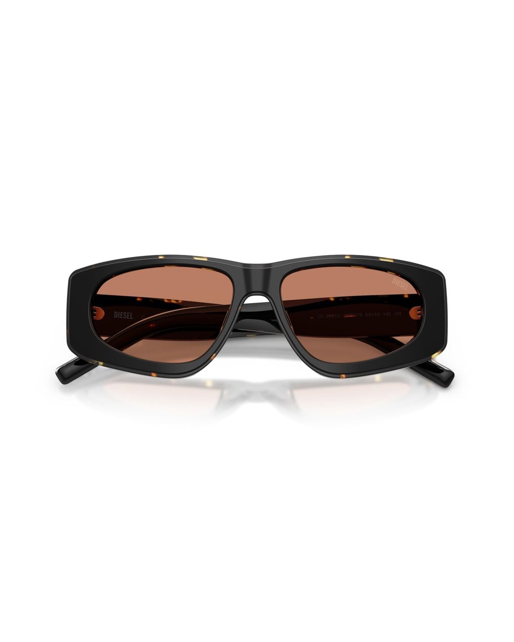 DIESEL Black Dl2021U 207173 Sunglasses Acetate Pillow Normal