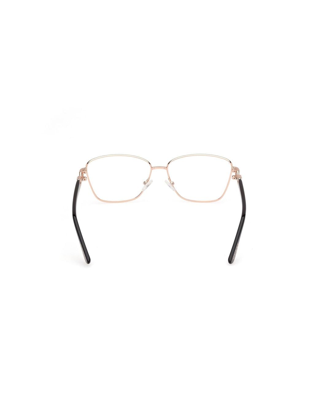 Guess Black Gu50179 028 Optical Frames Metal Squared Normal