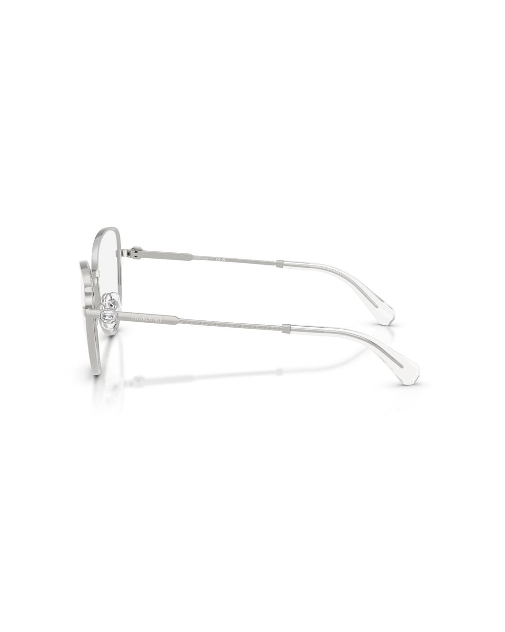 Swarovski Black Sk1022 4001 Optical Frames Metal Cat Eye Normal