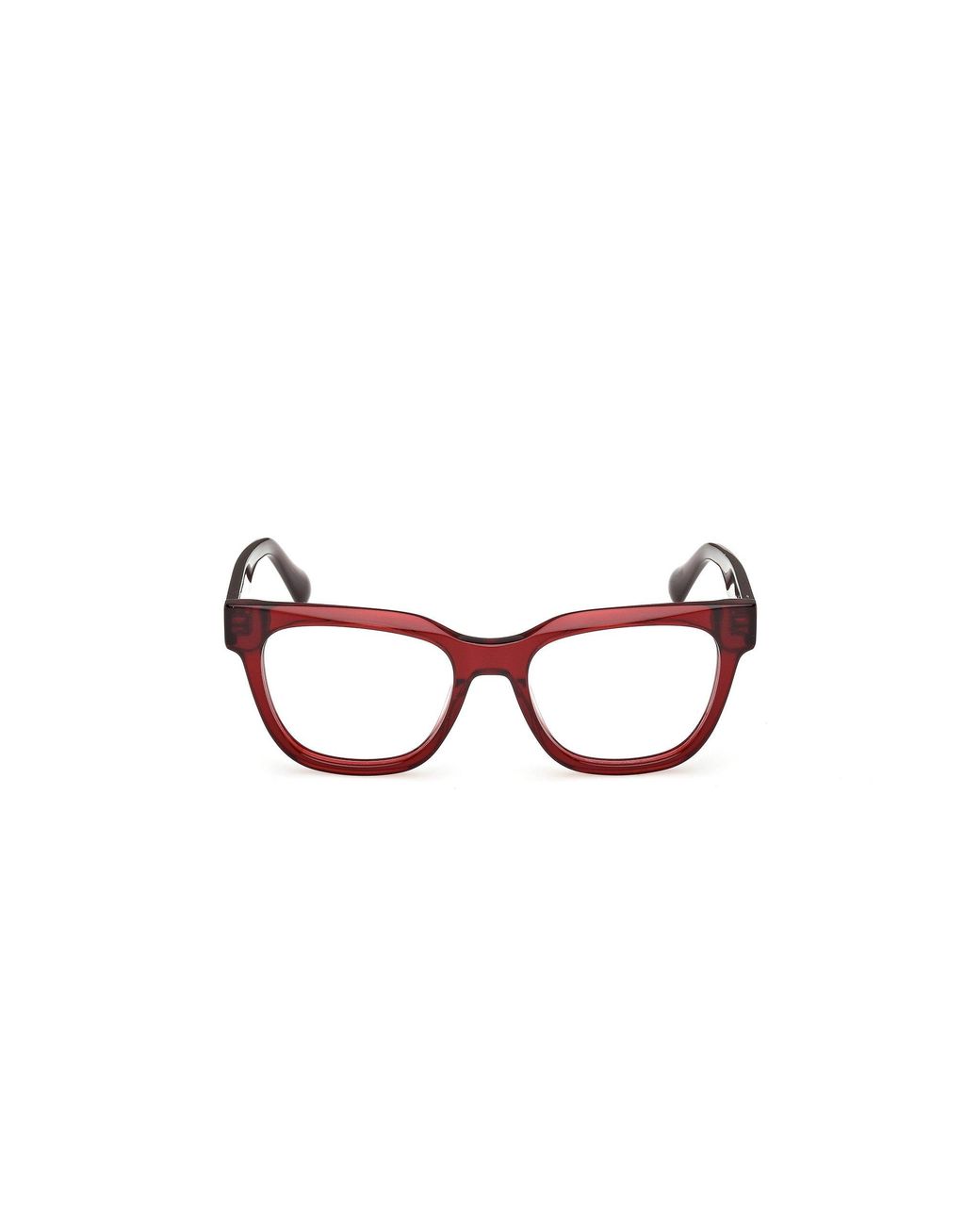 MAX&Co. Black Mo5187 066 Optical Frames Acetate Squared Normal