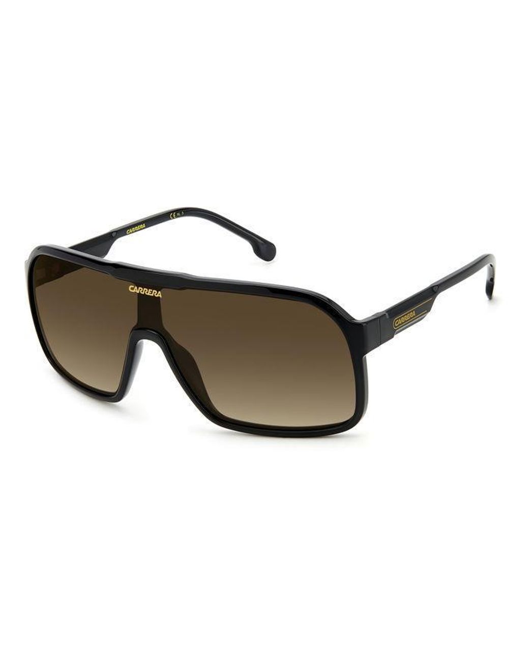 Carrera Black 1046/S 807/Ha Sunglasses Plastic Squared Shaded for men