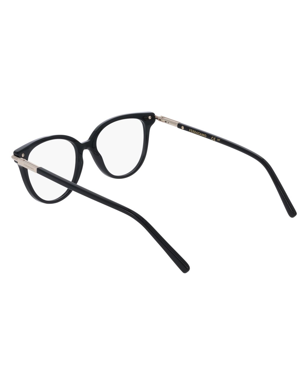 Ferragamo Black Sf3026 001 Optical Frames Acetate Butterfly Normal