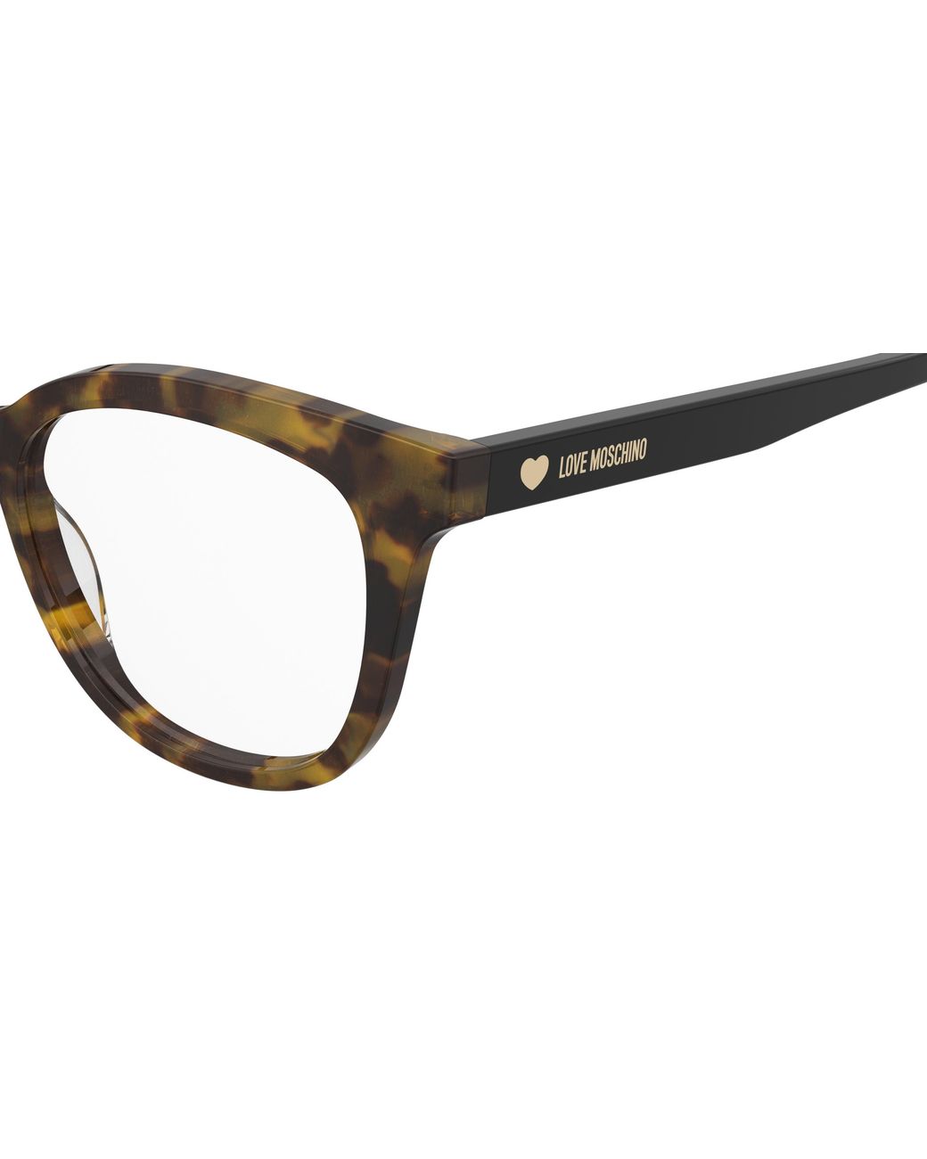 Moschino Black Mol654 086 Optical Frames Acetate Round Normal