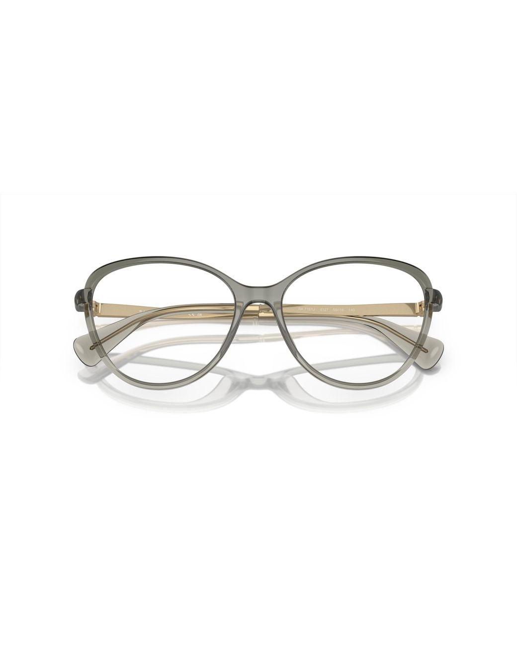 Ralph Lauren Black Ra7157U 6127 Optical Frames Injected Round Normal