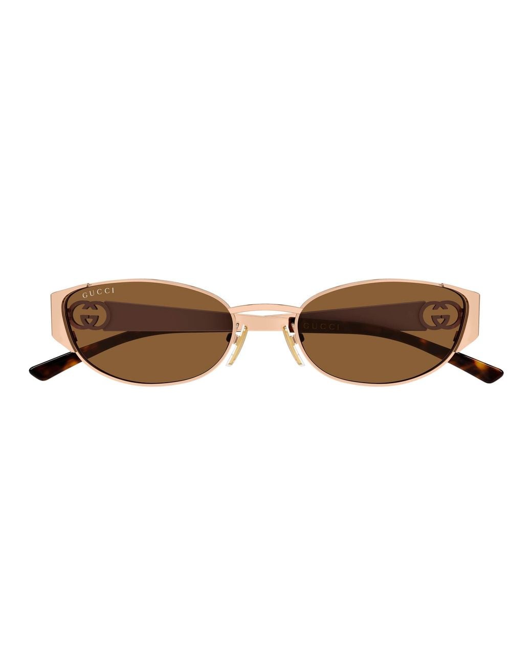 Gucci Black Gg2197S 004 Sunglasses Metal Round