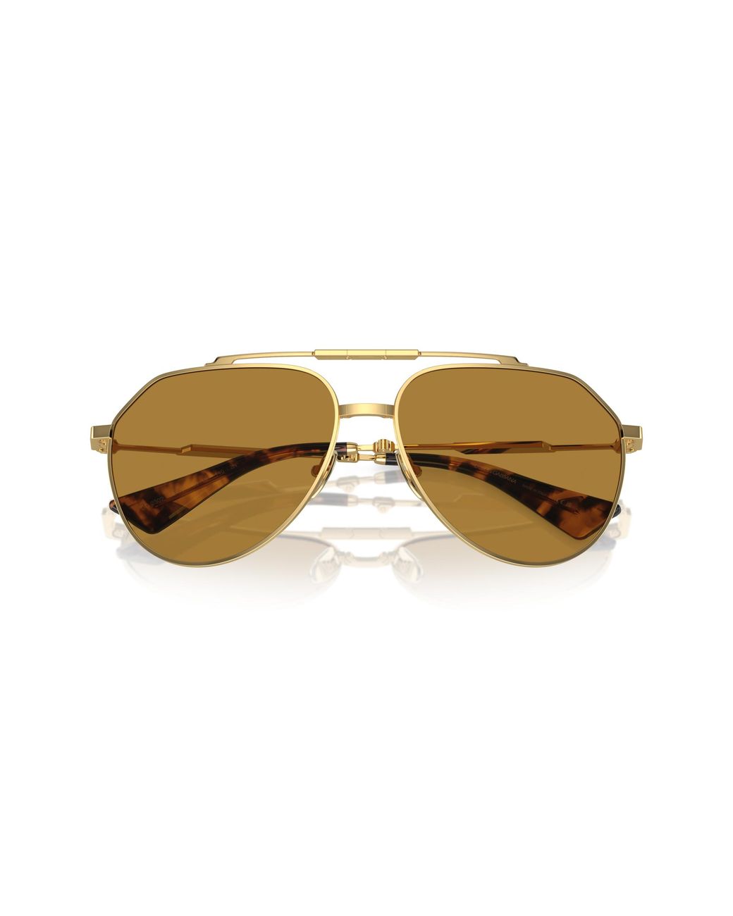 Dolce & Gabbana Black Dg2302 02/53 Sunglasses Metal Pilot Normal for men