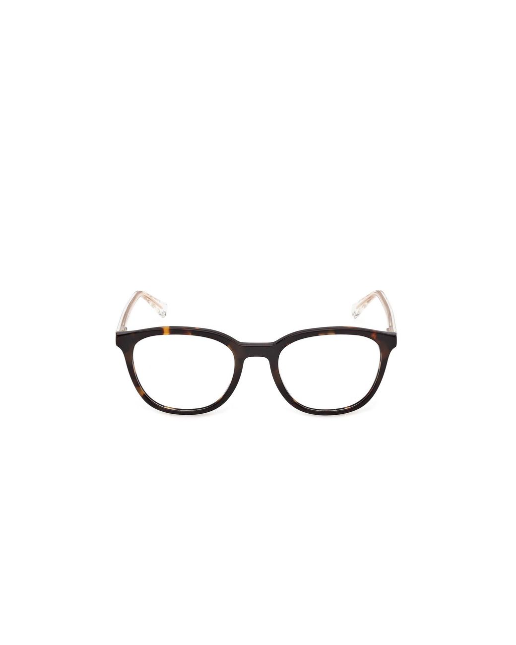 Guess Black Gu50390 52 Optical Frames Acetate Round Normal for men
