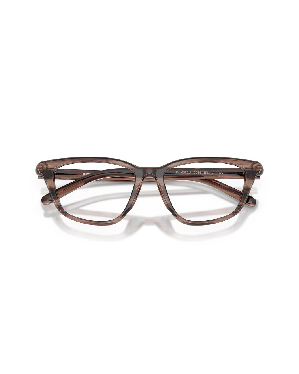 DIESEL Black Dl4016U 2036 Optical Frames Acetate Transparent Cat Eye Normal