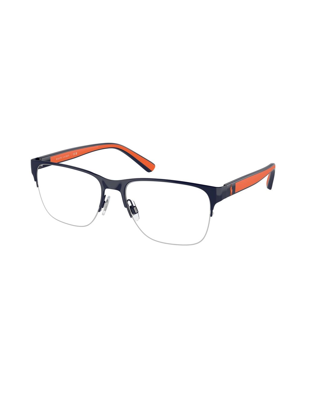 Polo Ralph Lauren Black Ph1228 9273 Optical Frames Metal Pillow Normal for men