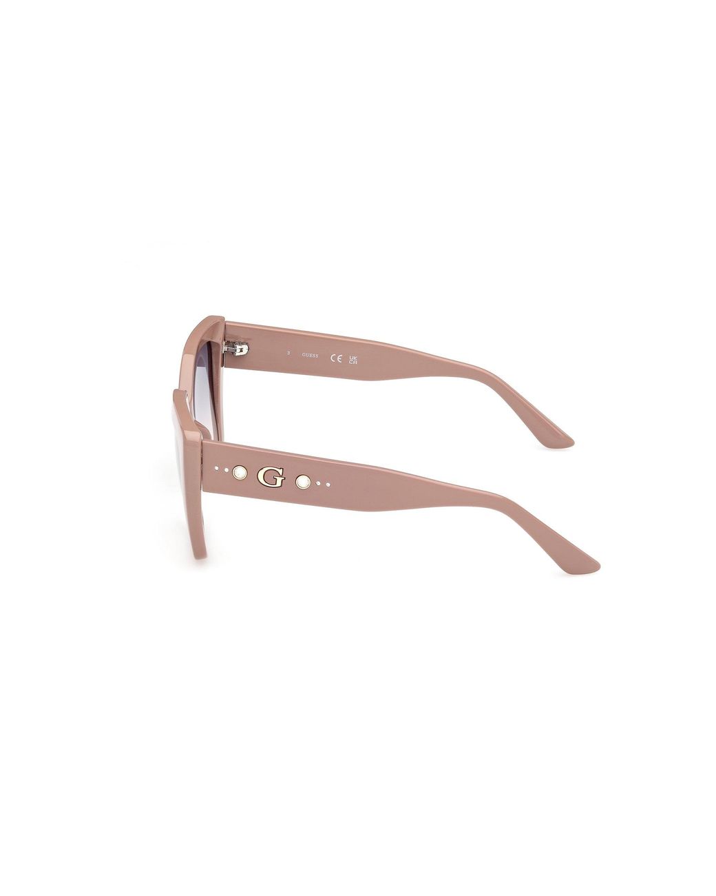 Guess Black Gu00162 57W Sunglasses Injected Butterfly Normal