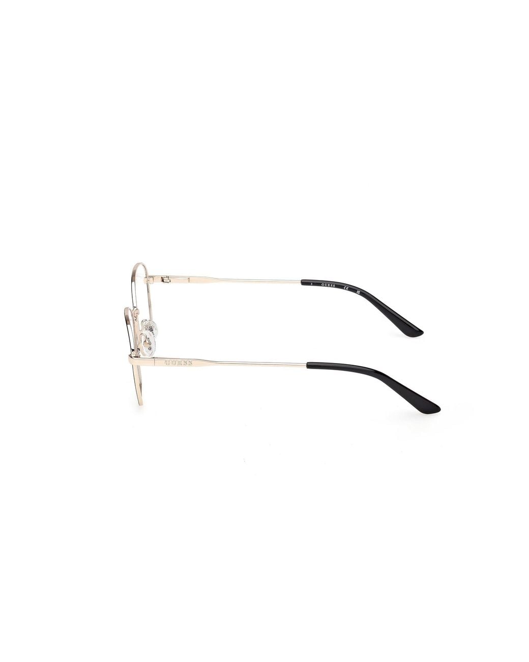 Guess Black Gu50272 005 Optical Frames Metal Squared Normal