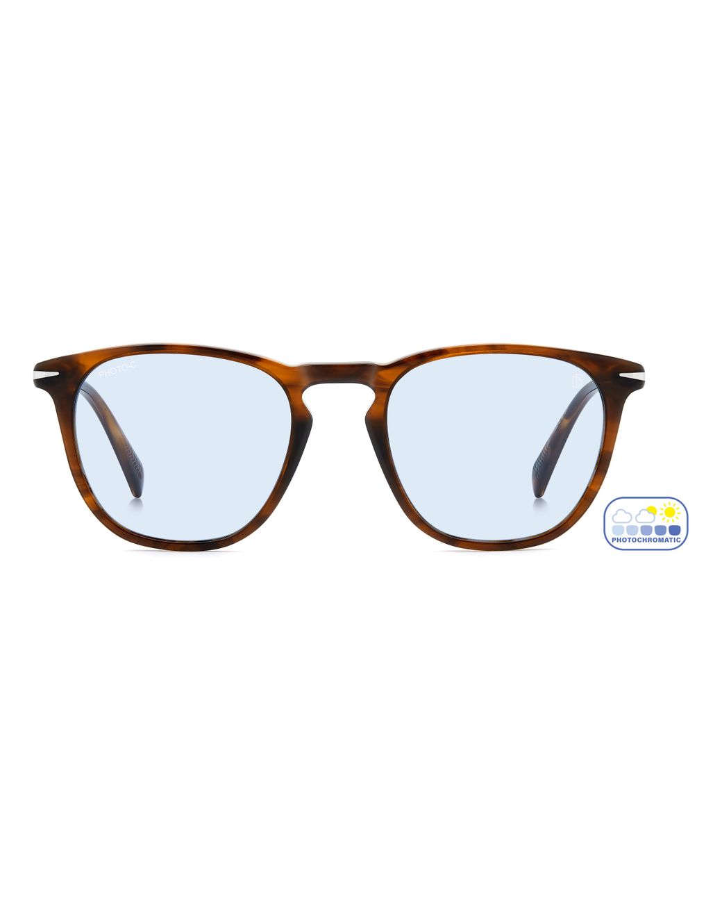 David Beckham Black Db 1160/S Ex4/Qz Sunglasses Acetate Light Squared Photochromatic for men
