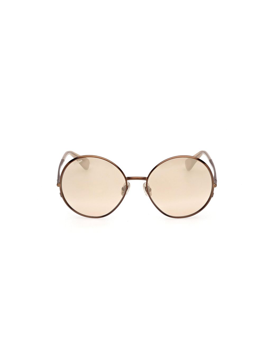 Max Mara Black Mm0191 38L Sunglasses Metal Roviex Round Photochromic