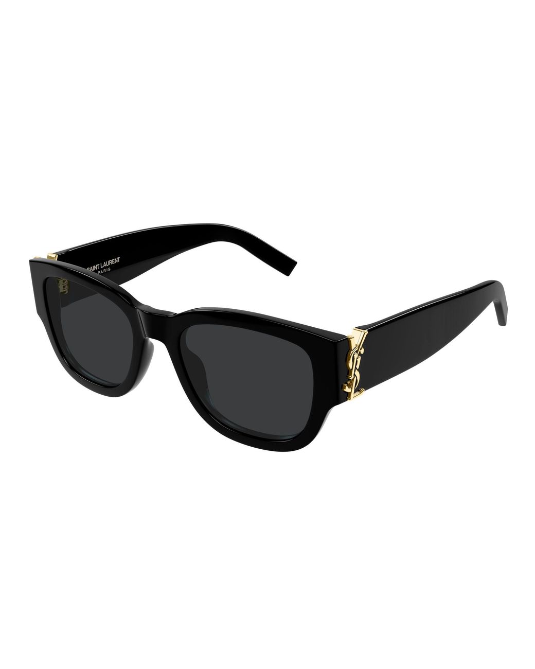 Saint Laurent Black Sl M174 001 Sunglasses Acetate Cat Eye