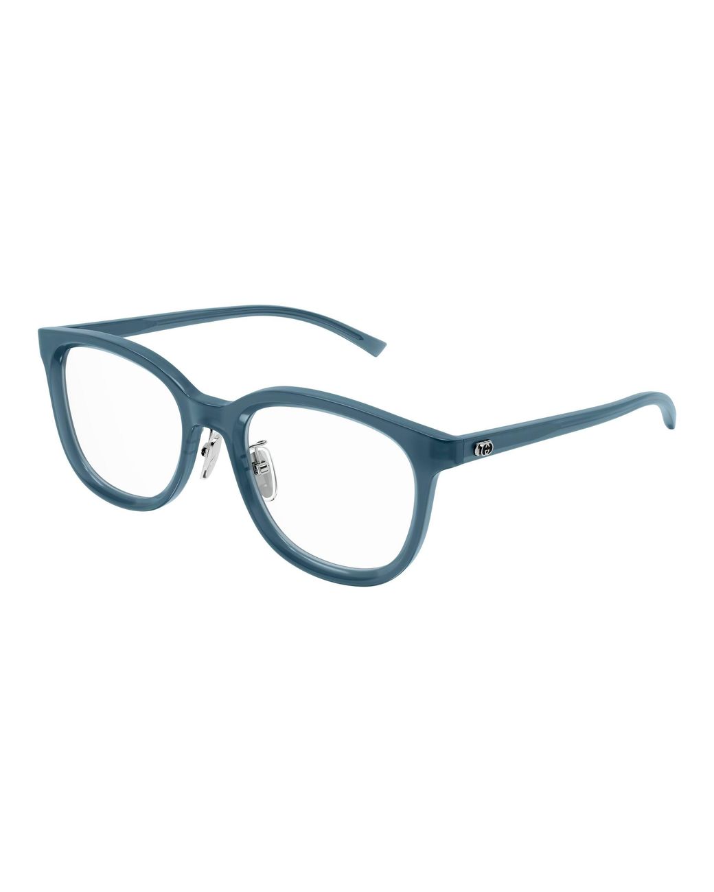 Gucci Black Gg1949Ok 003 Optical Frames Acetate Transparent Round for men