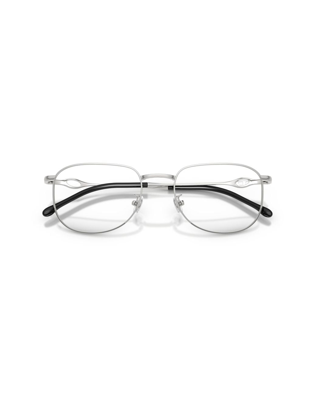 DIESEL Black Dl5013D 1001 Optical Frames Metal Transparent Pillow Normal