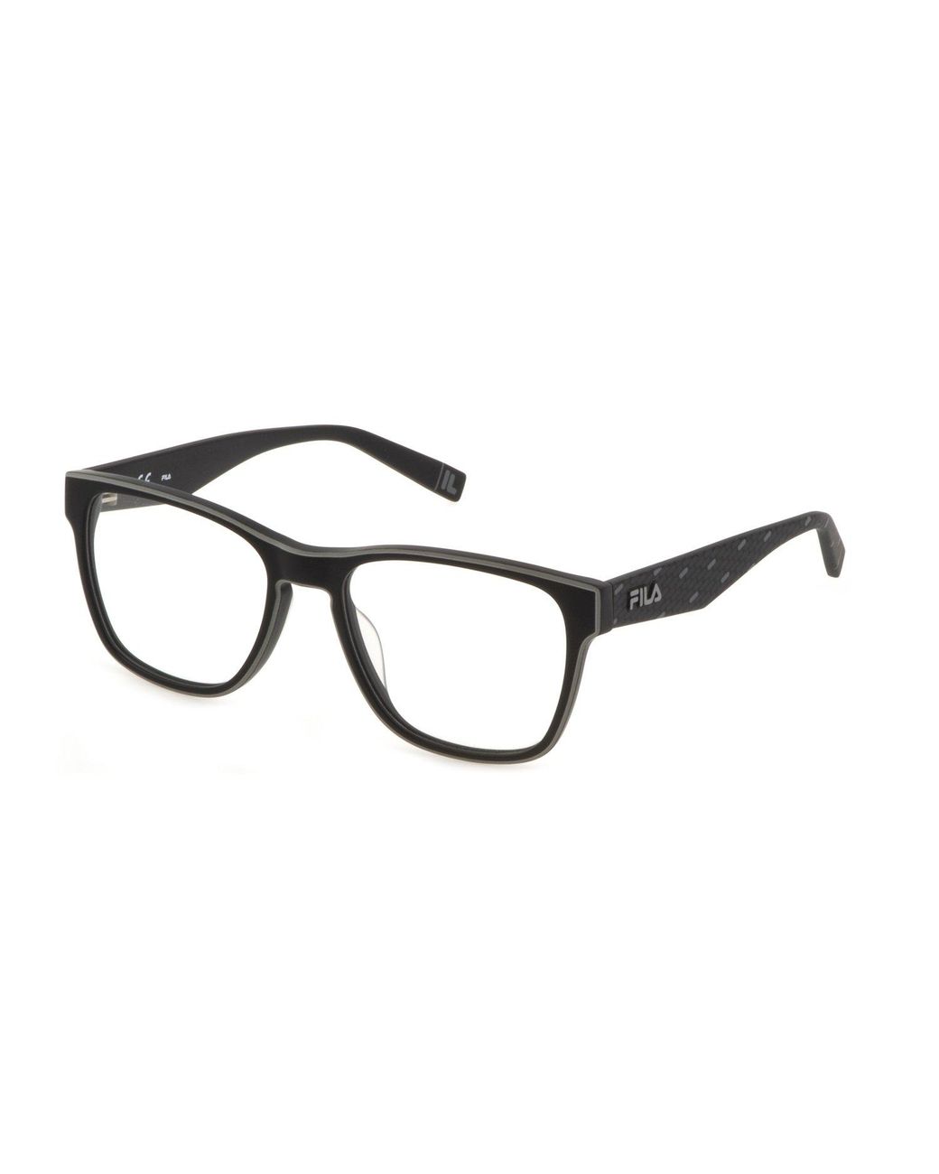 Fila Black Vfi115 703 Optical Frames Acetate Squared
