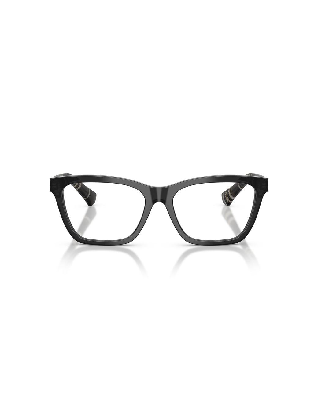 Burberry Black Be2440 4270 Optical Frames Acetate Transparent Squared Normal