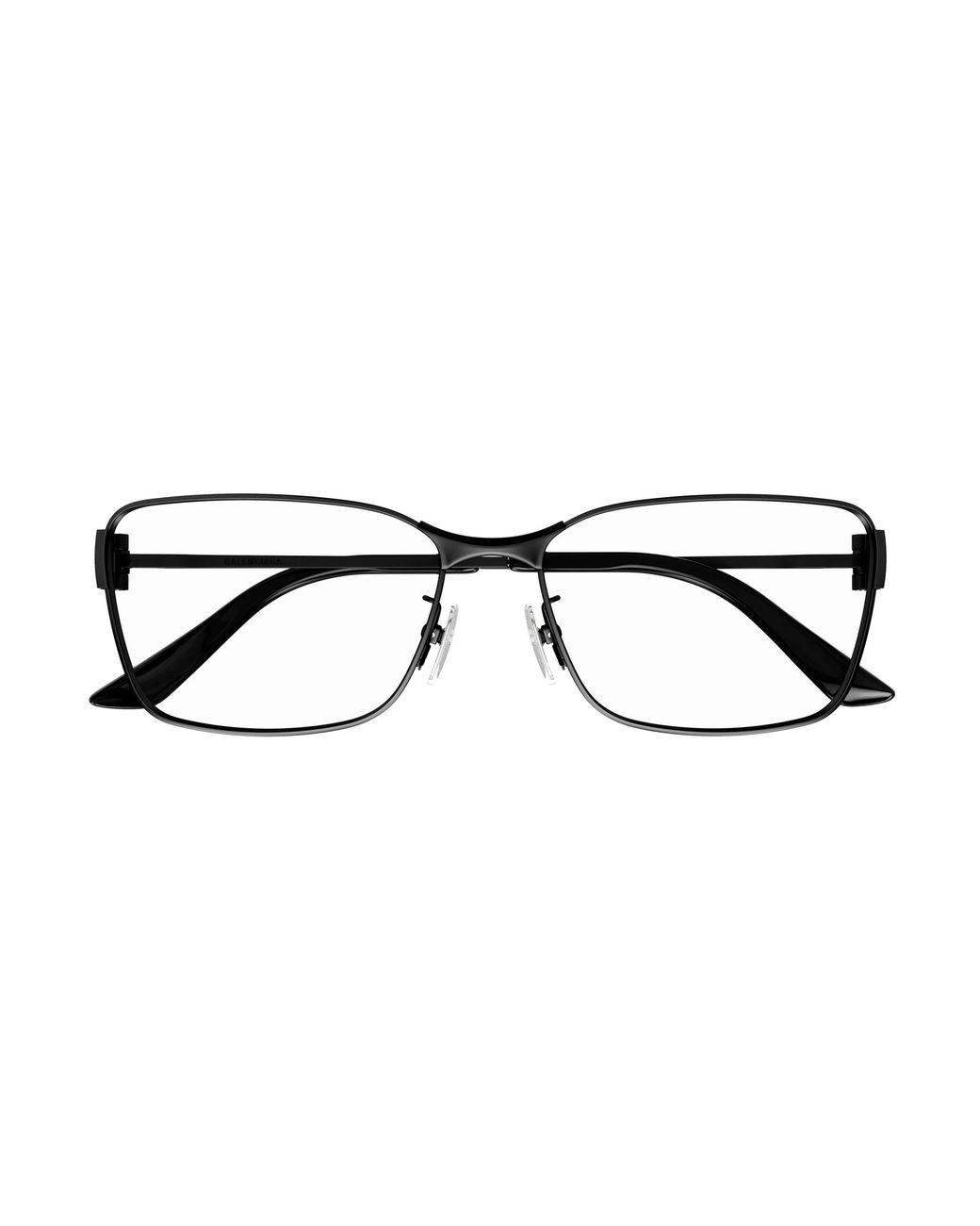 Balenciaga Black Bb0375Oa 001 Optical Frames Acetate Transparent Squared
