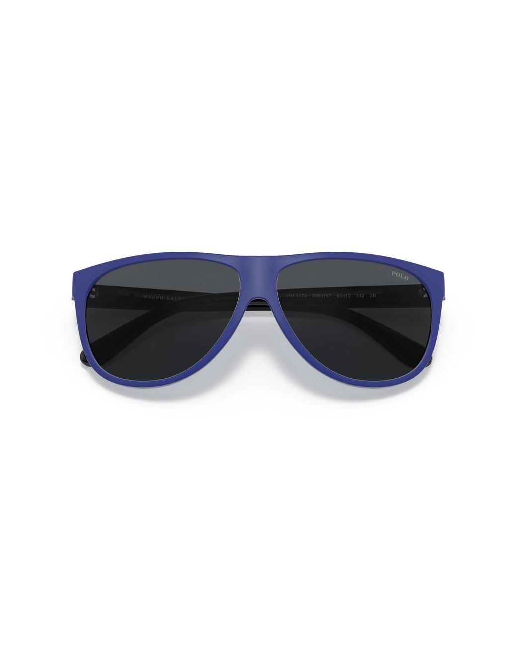 Polo Ralph Lauren Black Ph4174 596287 Sunglasses Injected Pilot Normal for men