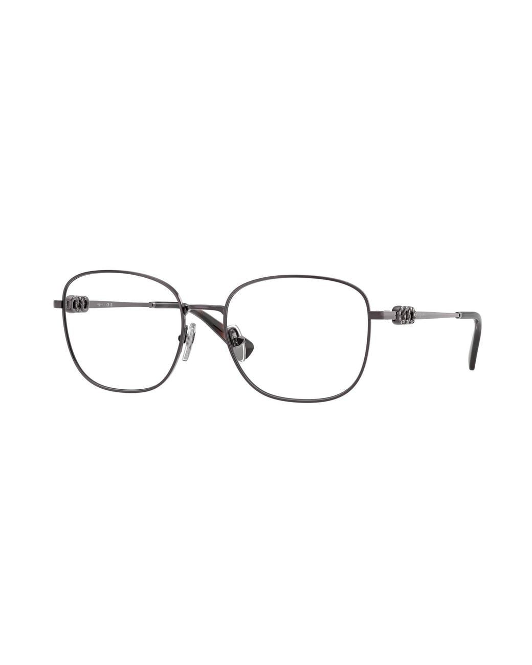 Vogue Eyewear Black Vo4319B 5149 Optical Frames Metal Squared Normal