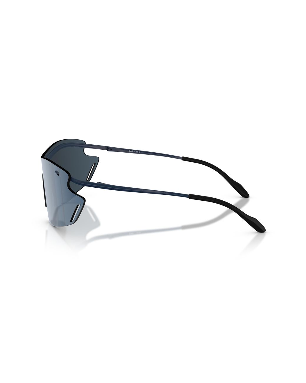 Moncler Black Q72001 344855 Sunglasses Metal Geometric Mirror for men