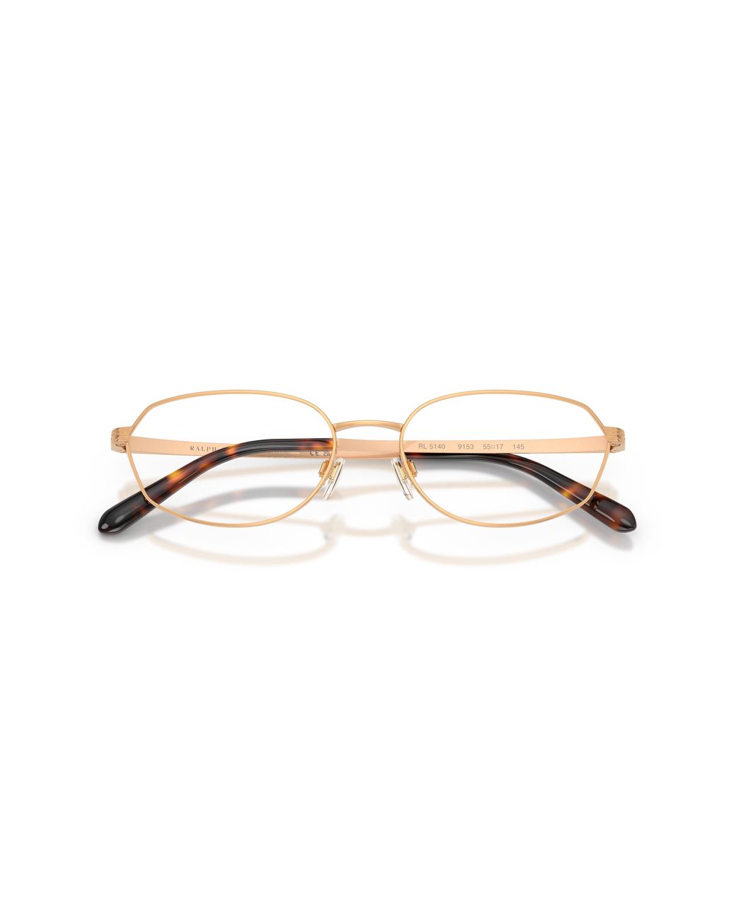 Ralph Lauren Black Rl5140 9153 Optical Frames Metal Transparent Geometric Normal