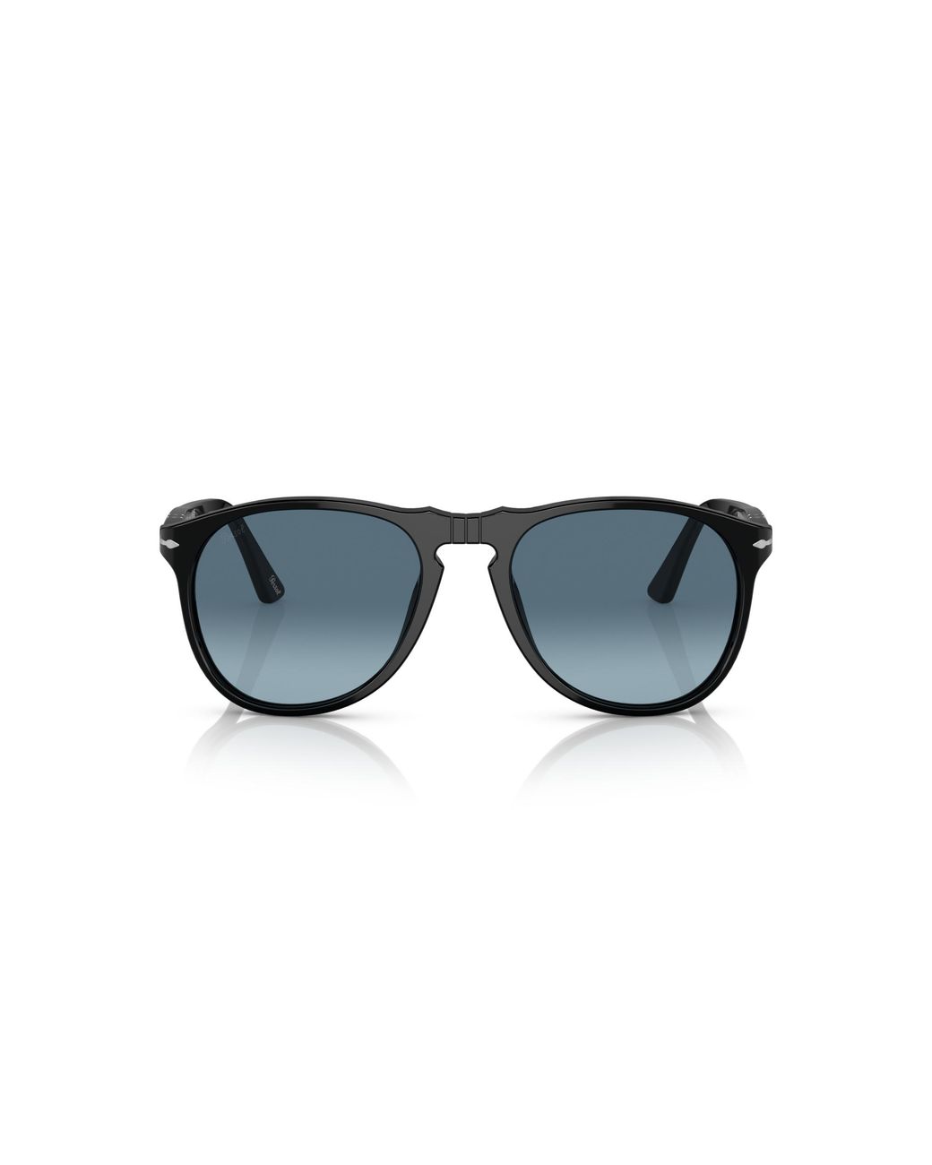 Persol Black Po9649S 95/Q8 Sunglasses Plastic Pilot Normal Shaded for men
