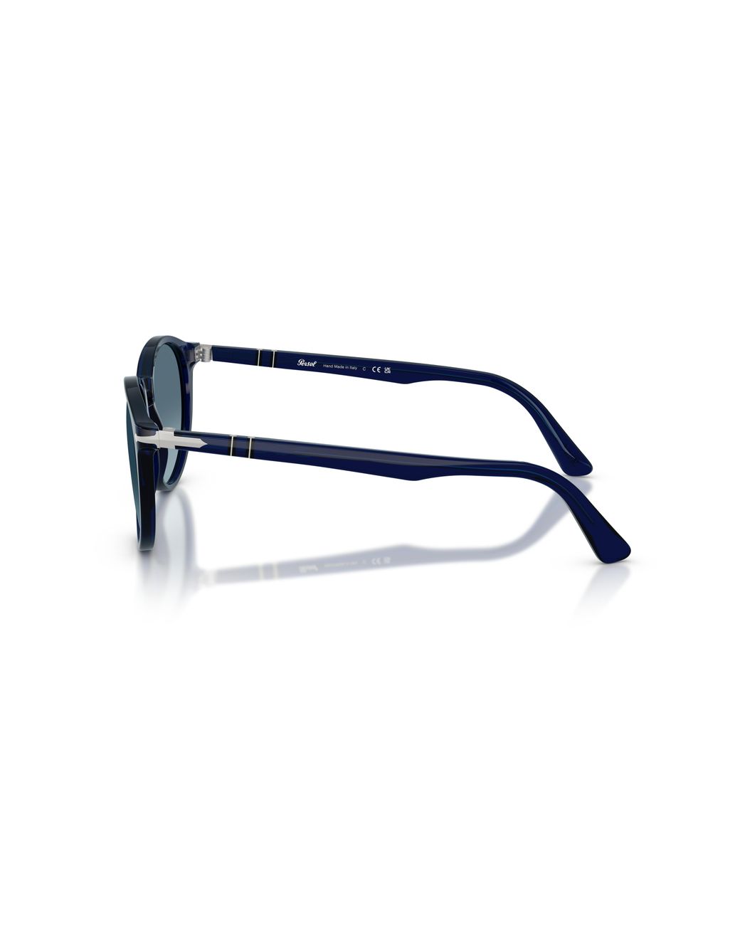 Persol Black Po3152S 181/Q8 Sunglasses Acetate Round Normal Nuanced for men