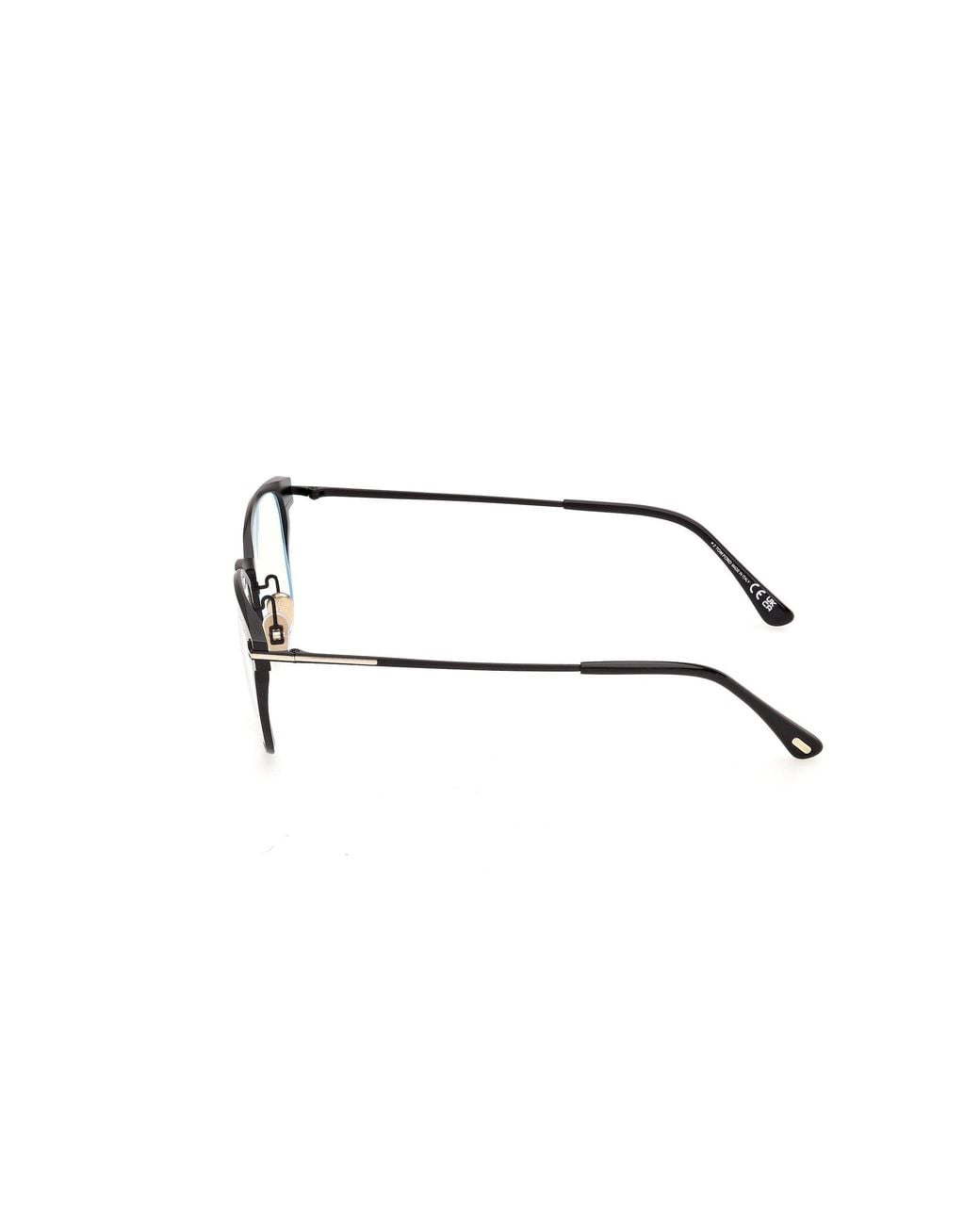 Tom Ford Black Ft6187-B 5 Optical Frames Metal Squared Normal for men