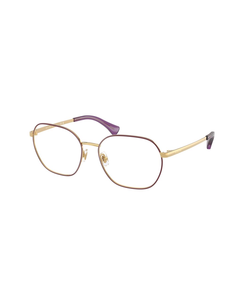 Ralph Lauren Black Ra6051 9367 Optical Frames Metal Geometric Normal