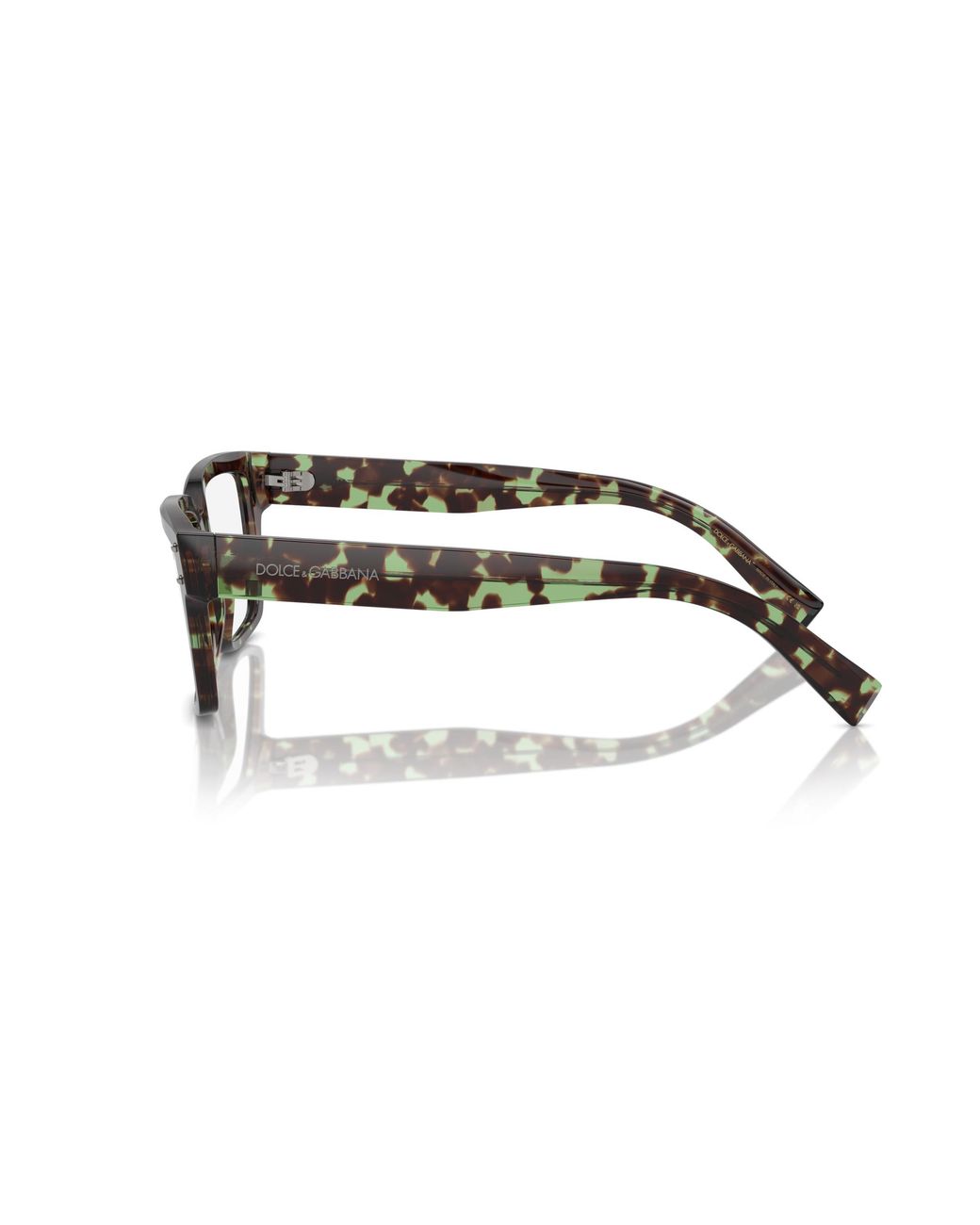 Dolce & Gabbana Black Dg3383 3432 Optical Frames Acetate Transparent Squared Normal for men