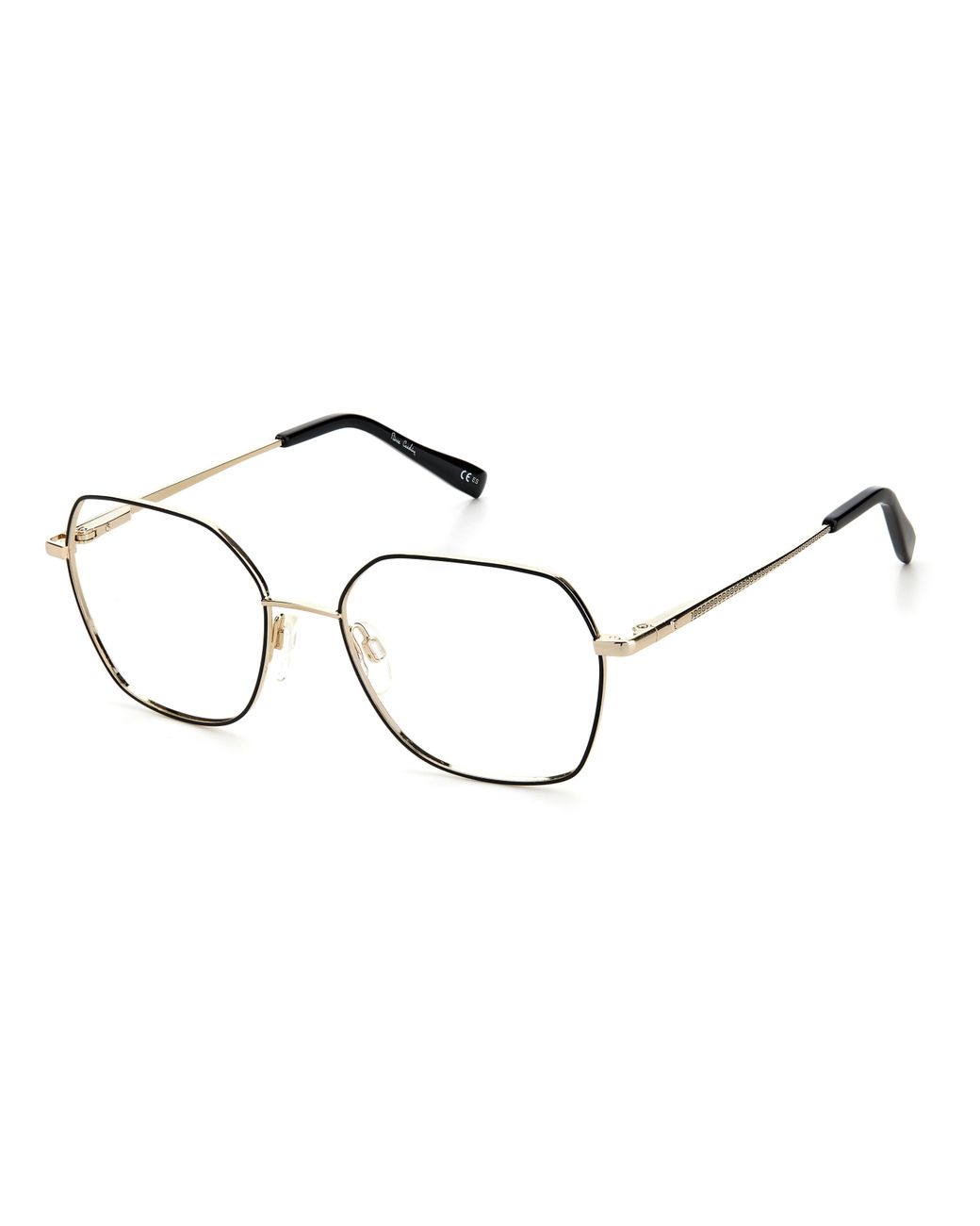 Pierre Cardin Black P.C. 8865 J5G Optical Frames Metal Geometric