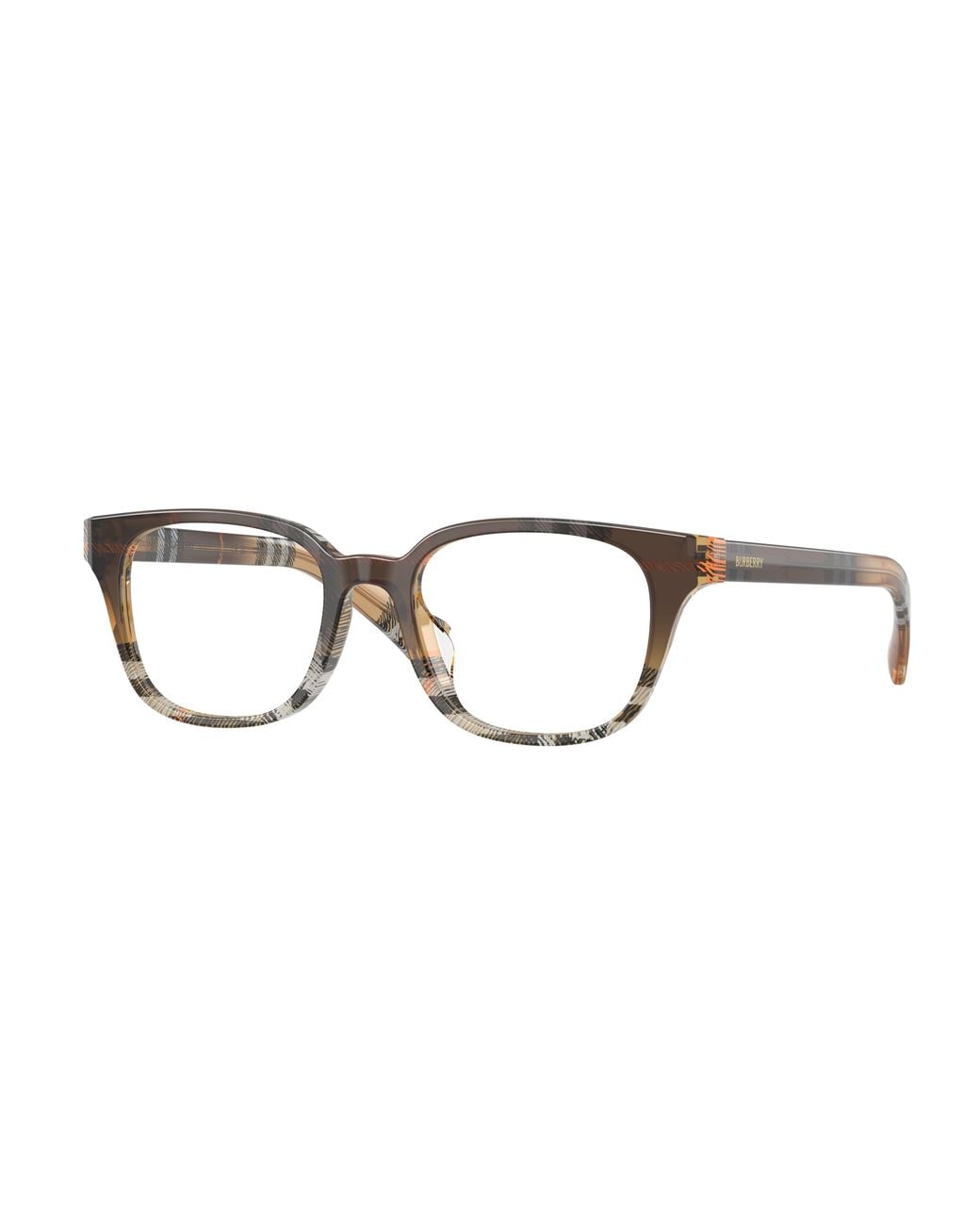 Burberry Black Be2462D 4202 Optical Frames Acetate Transparent Squared Normal