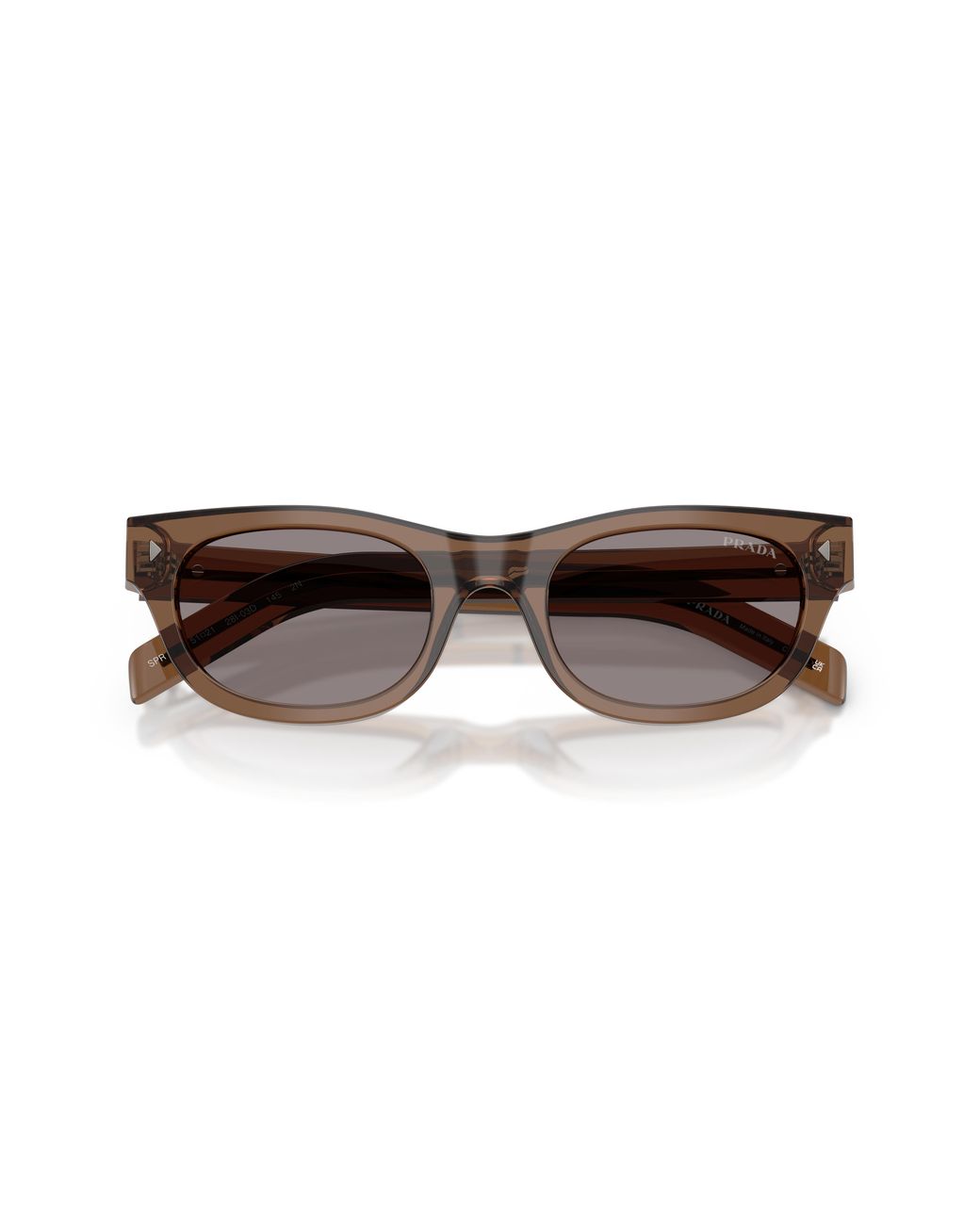 Prada Black Pr C09S 28I03D Sunglasses Acetate Cat Eye Normal for men